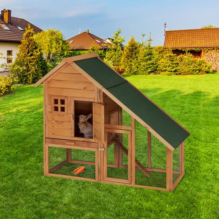 Immagine prodotto Relaxdays Conigliera legno, recinto