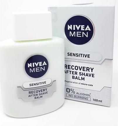 Actual product image NIVEA MEN Refreshing (Recovery After Shave Balm) Sensitive e (Recovery After Shave Balm) 100 ml - 100ml (Aftershave balm, 100 ml)