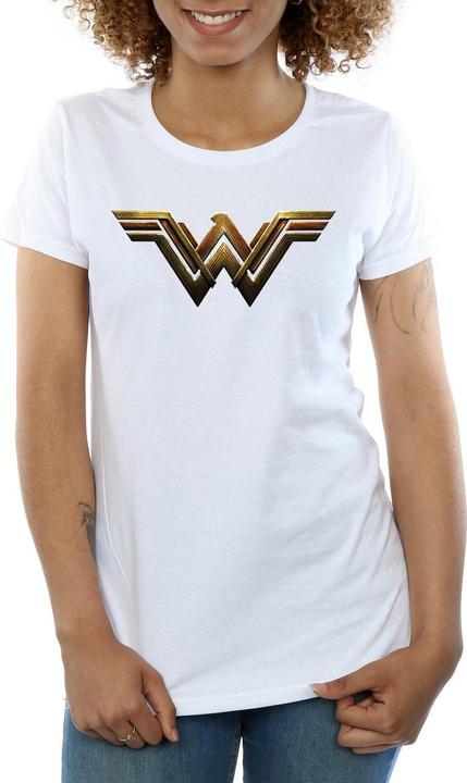 Immagine prodotto Wonder Woman Maglietta in cotone con logo donna/donna (S)