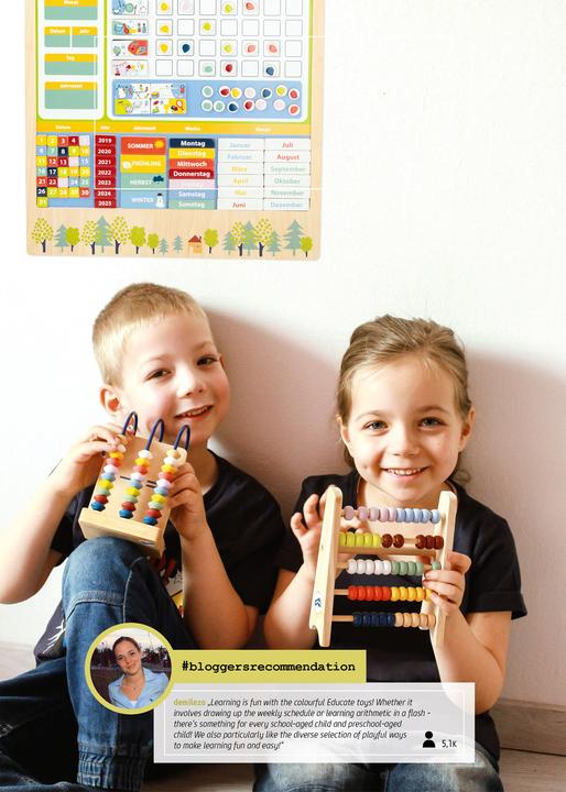Actual product image small foot Educate learning box