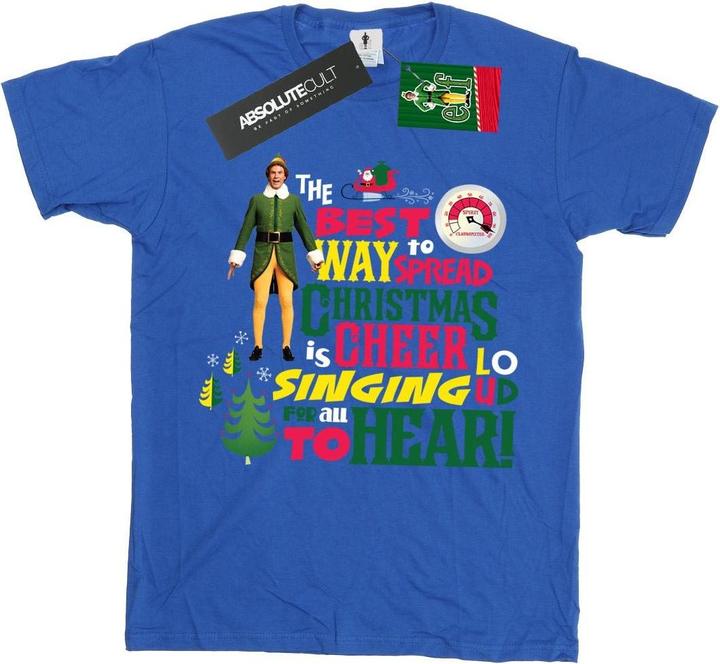 Elf Christmas Cheer TShirt Mädchen