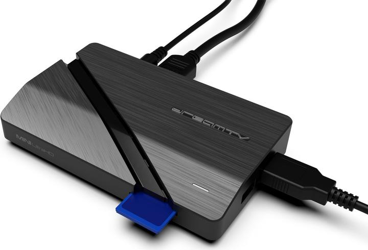 Actual product image Dreambox DreamTV Mini Ultra HD IP Box (16 GB, Hard drive)