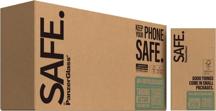 Produktbild PanzerGlass SAFE. by ® Displayschutz Samsung Galaxy A16 | A16 5G | Ultra-Wide Fit (1 Stück, Samsung Galaxy A16, Samsung Galaxy A16 5G)