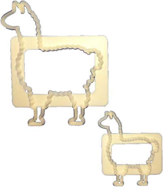 Produktbild FMM Sugarcraft Ausstecher Lama 2 Stück