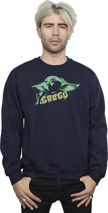Immagine prodotto Star Wars The Mandalorian Grogu The Child Splat Felpa Uomo (XL)
