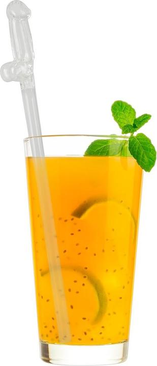 Produktbild NoBraPro Glass Drinking Straw Willy (4 x)