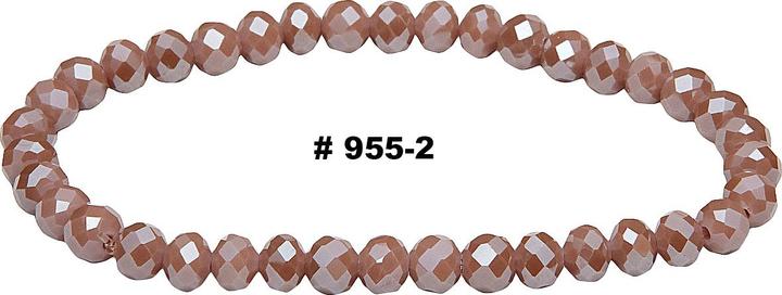 Immagine prodotto Leyda Bracciale con cristalli di zirconia cubica (18 cm, Cristalli di ciconia)