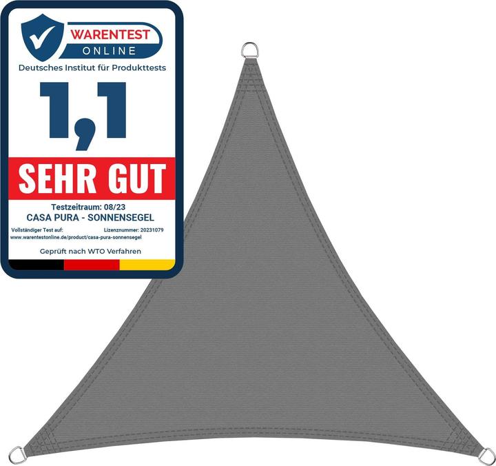 Produktbild Casa Pura Sonnensegel (5 x 5 x 5 m)