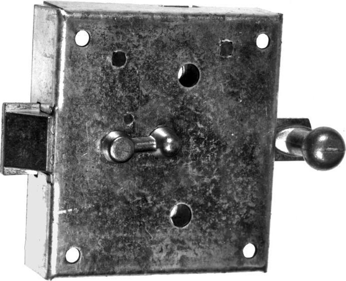 Actual product image Bever Gate latches with 2 keys, galvanised steel (Door set)