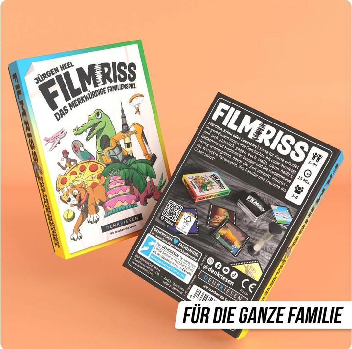 Actual product image Denkriesen Filmriss - "Das merkwürdige Familenspiel" (German)