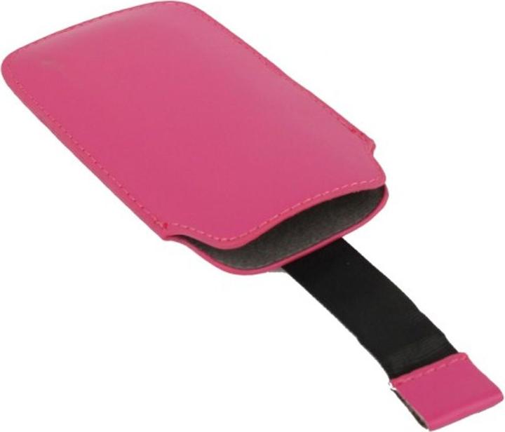 Produktbild König Design Handyhülle Tasche Slide Hülle Pink (Apple iPhone 5c, Apple iPhone 5)