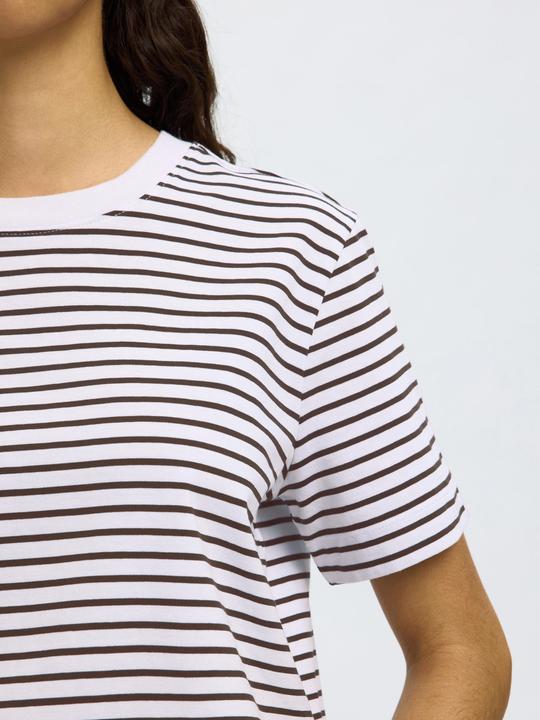 Actual product image Selected Femme Slfessential Ss Striped Boxy Tee Noos (XS)