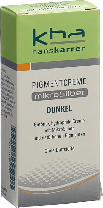 Actual product image Hans Karrer Pigmentcr MikroSilb dun 20ml (20 ml, Face balm)