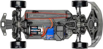 Image du produit Traxxas ON-ROAD FORD MUSTANG 1:10 2WD EP RTR WHITE - 4TEC 2.0 DRIFT OHNE LadegerÃ¤t und OHNE Akku (RTR Prêt à fonctionner)