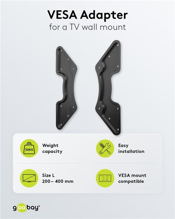 Produktbild Goobay Vesa Adapter (Adapter- / Montageplatten)