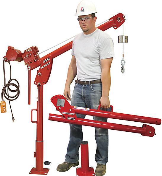 Image du produit Thern Europe Grue rotative à bossoir First Mate, inox, force 385 kg.