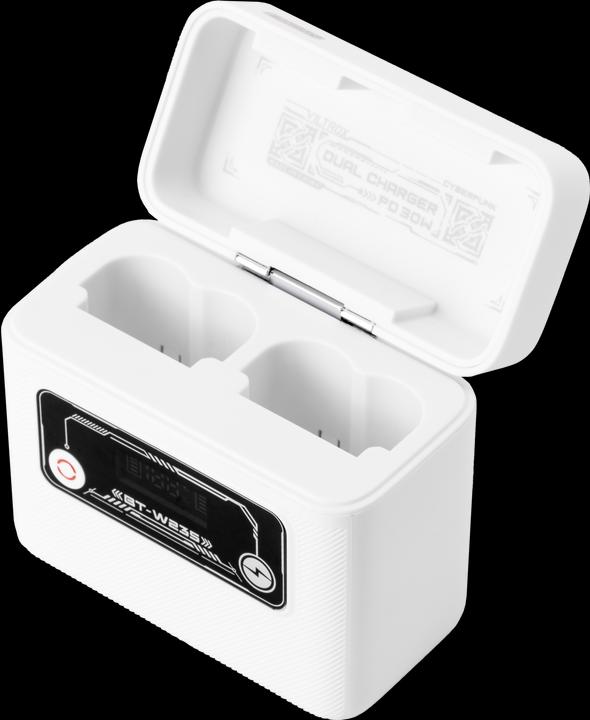 Actual product image Viltrox Camera Battery Charging Case Power Bank for Fuji NP W235 (Camera battery charger)