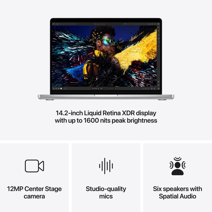 Productafbeelding Apple MacBook Pro 14 – 2024 (14.20", M4 Pro, 24 GB, 1000 GB, CH)