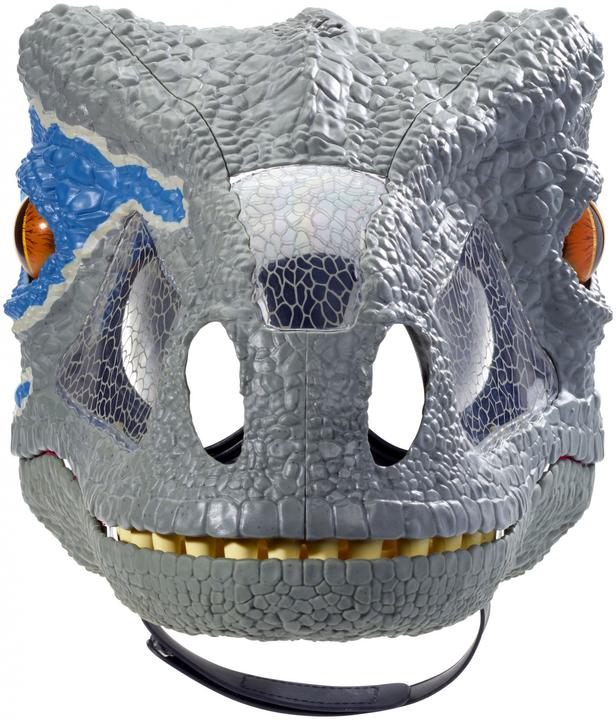Produktbild Mattel Games Jurassic World Velociraptor Blue Deluxe Maske mit Geräuschen