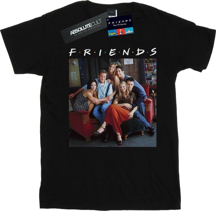 Friends Group Photo Couch TShirt Mädchen