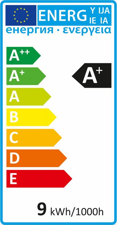 Label énergétique Xlayer Ampoule intelligente echo e27 (E27, 9 W, 800 lm, 1 x, F)