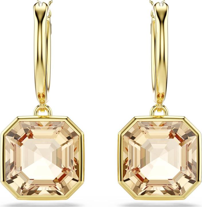Image du produit Swarovski Millenia Drop Ohrhänger Kissenschliff Karamell Goldlegierungsschicht