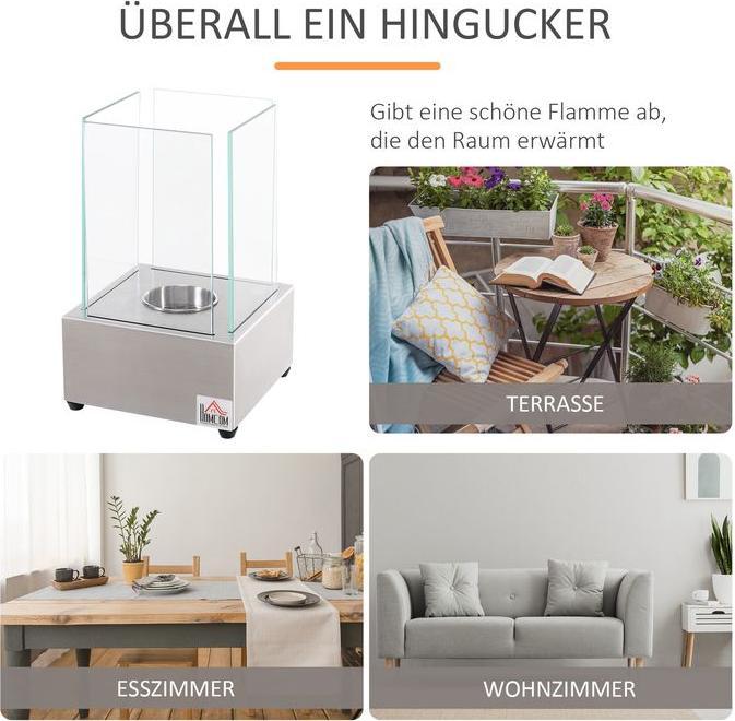 Produktbild Homcom Ethanol-Kamin