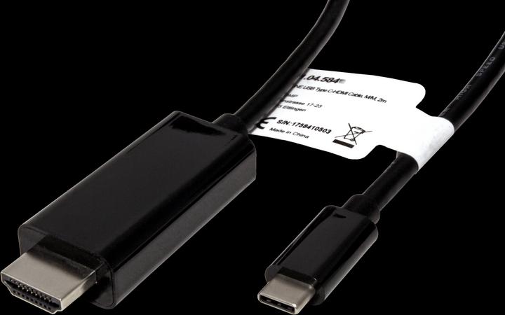 Produktbild Roline USB Typ C — HDMI (Typ A) (1 m, HDMI)