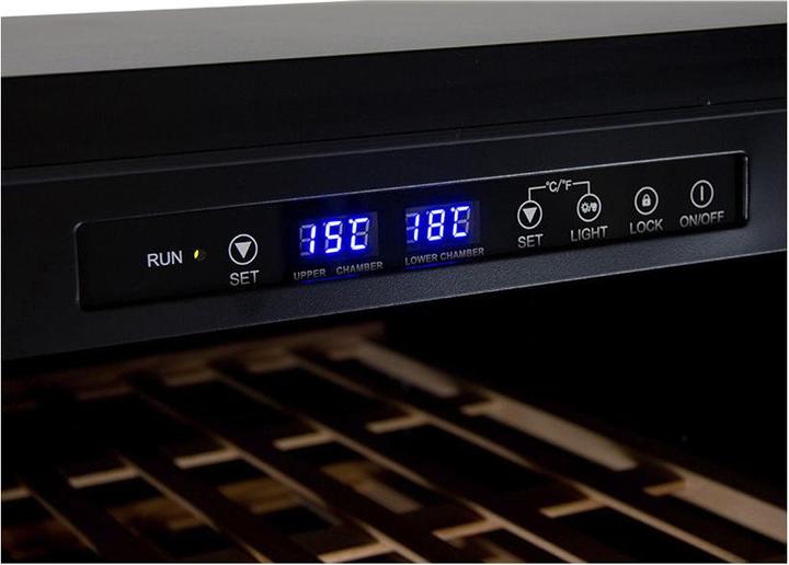 Produktbild Kibernetik FSP Weinklimaschrank 130 - 176 Flaschen 2 Zonen