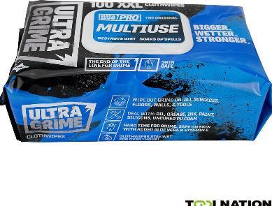 Actual product image Uniwipe UltraGrime® Pro wipes Multiuse - 2110617 (100 Piece)