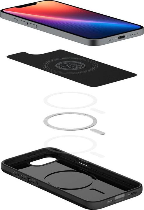 Produktbild Spigen Thin Fit MagFit iPhone SE(2025) Case - Black (Apple iPhone 16e)