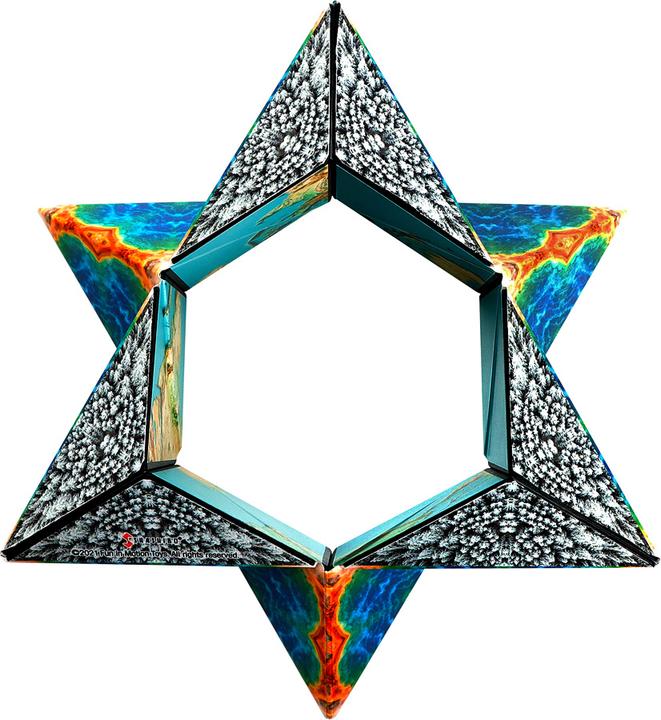 Actual product image Shashibo Cube Earth (Multilingual)