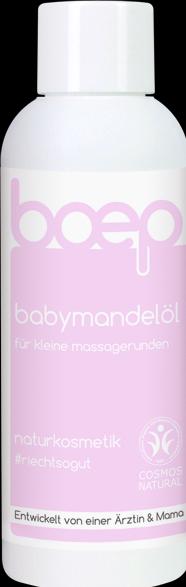 Actual product image Boep Baby Almond Oil (150 ml)