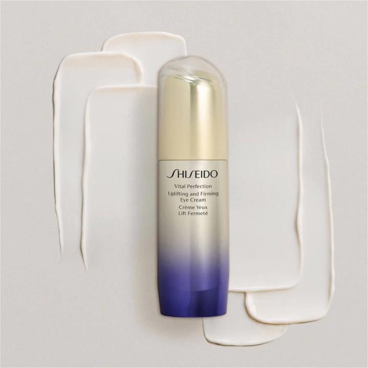 Actual product image Shiseido Vital Perfection - Uplifting and Firming Eye Cream (Crème, 15 ml, Day + Night)