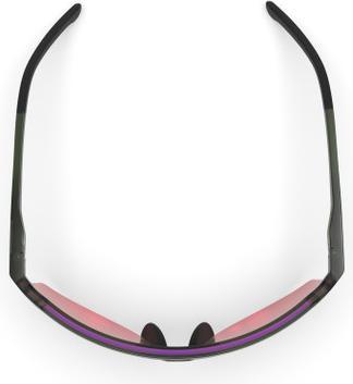 Actual product image Blank Sunglasses - Moss Green (Moss green mat, Red)
