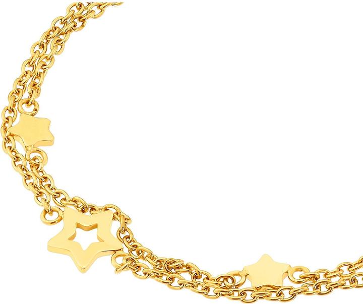 Immagine prodotto S.Oliver Gioielli da braccio per ragazze, Stella in acciaio inox (14 cm, Acciaio inossidabile)