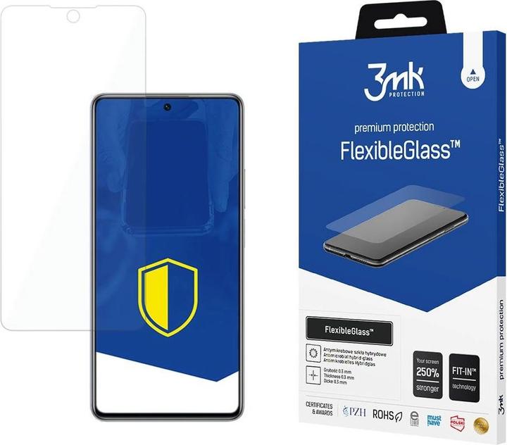 Actual product image 3MK FlexibleGlass screen protector, display film (1 Piece, Xiaomi 11T Pro, Xiaomi Mi 11T Pro)