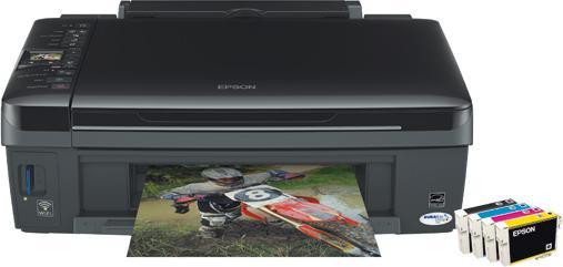 Epson Stylus SX420W, All-in-One, WLAN (Ink, Colour)