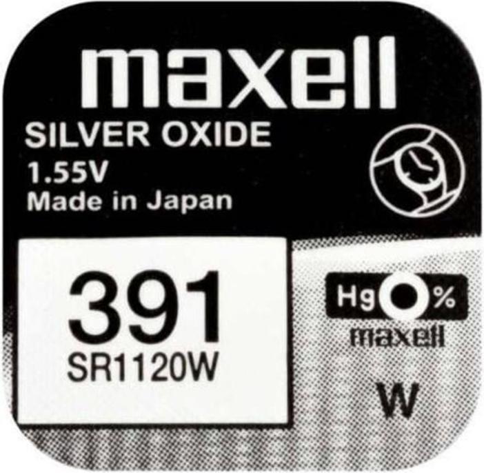 Immagine prodotto Maxell Pila a bottone SR1120W 10 pezzi (10 pz., SR55, 55 mAh)