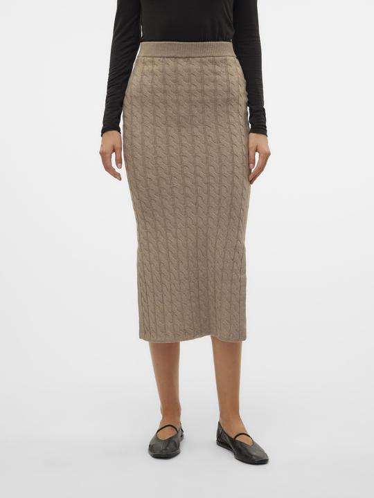 Image du produit Vero Moda AWLORELLA Hohe Taille Langer Rock Strickrock (M)