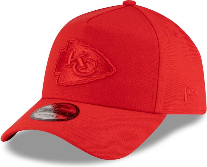 New Era 9Forty A-Frame Snapback Cap - Kansas City Chiefs Rot (One Size)