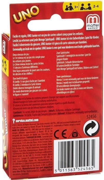 Produktbild Mattel Games Uno (Deutsch, Französisch, Italienisch, Englisch)