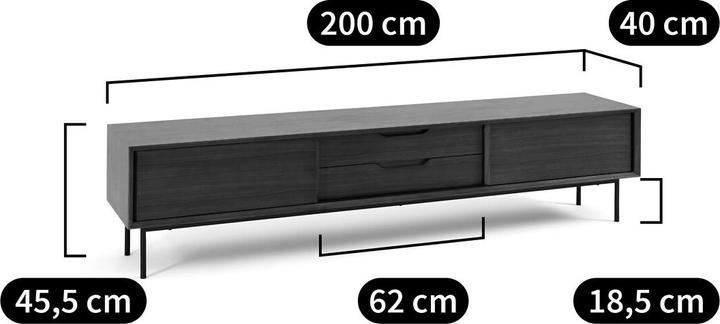 Actual product image La Redoute Interieurs Noyeto (200 x 40 cm)