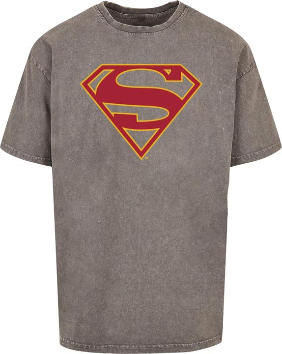 Immagine prodotto Absolute Cult Supergirl - Maglietta oversize lavata con acido con logo - 115119 (XXL)