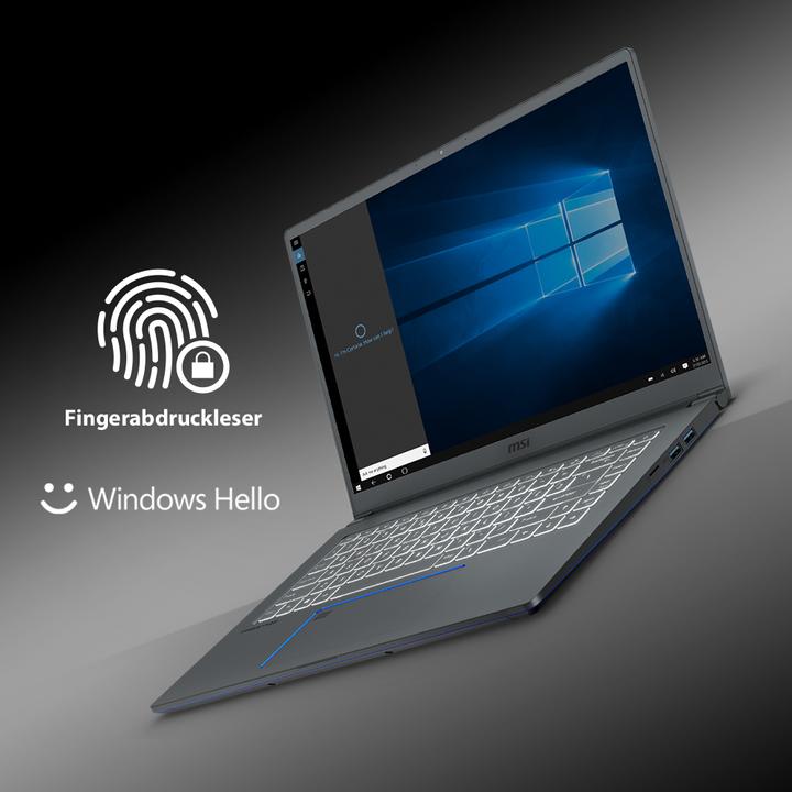 Produktbild MSI Prestige 15 (15.60", Intel Core i7-10710U, 32 GB, 1000 GB, CH)