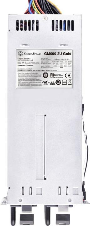 Image du produit Silverstone SST-GM600-2UG V2 alimentation redondante 2U - 600 Watt (600 W)