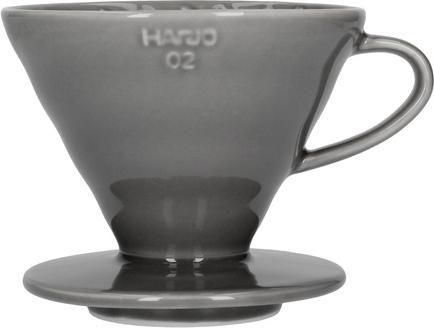 Actual product image Hario V60 Dripper 02 -keraaminen kahvisuodatin, harmaa (0.50 l)