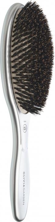 Image du produit Olivia Garden Expert Care Ovale poils de sanglier argentés