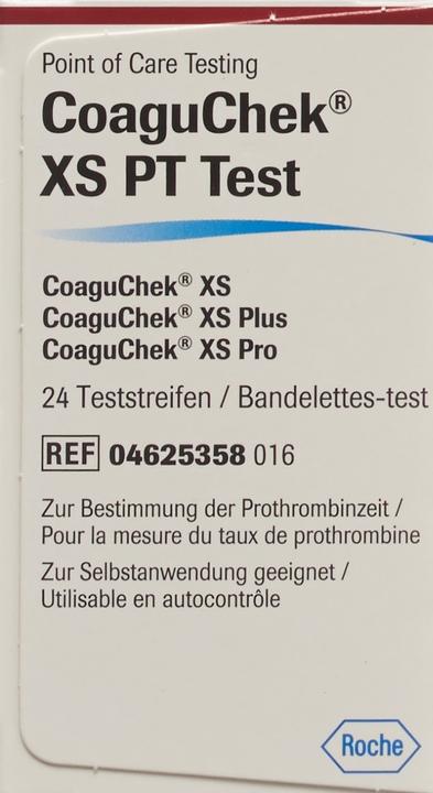 Produktbild CoaguChek Teststreifen (24 x)