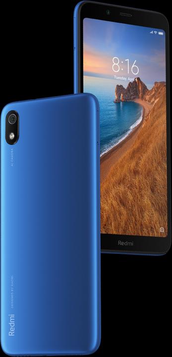 Produktbild Xiaomi Redmi 7A (16 GB, Matte Blue, 5.45", Dual SIM, 13 Mpx, 4G)